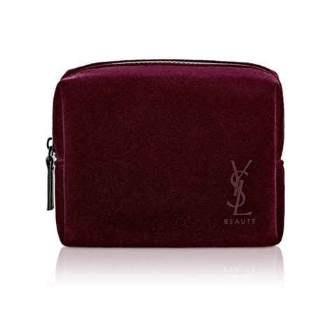 ysl free makeup bag|ysl makeup bag price.